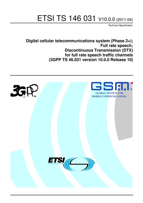 ETSI TS 146 031