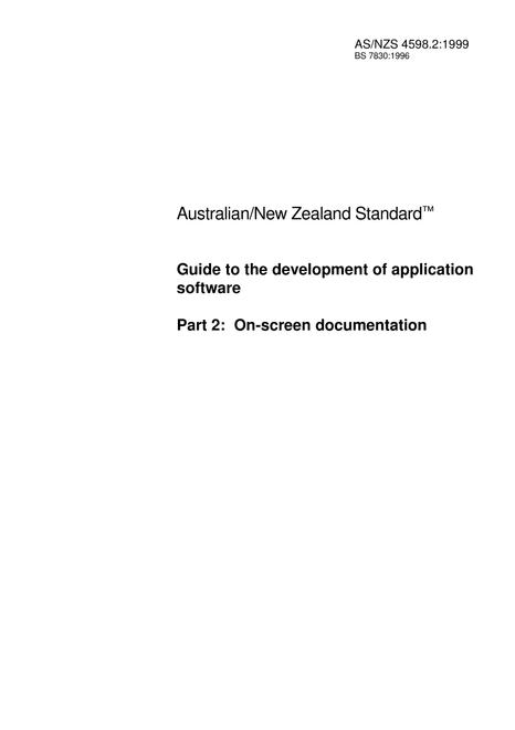 AS/NZS 4598.2:1999