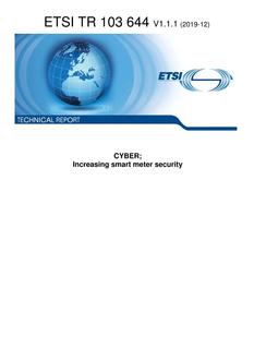 ETSI TR 103 644