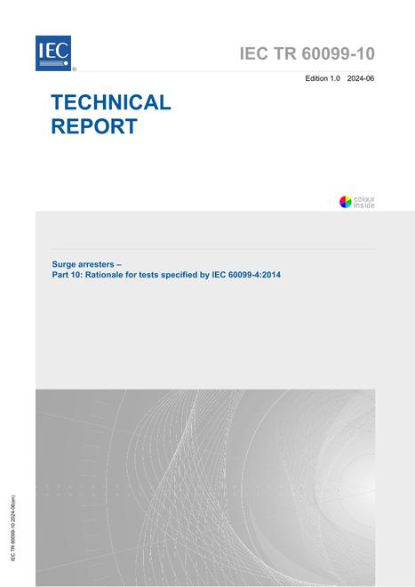IEC/TR 60099-10 Ed. 1.0 En:2024