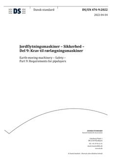 DANSK DS/EN 474-9
