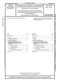 VDI VDI 5583 BLATT 1