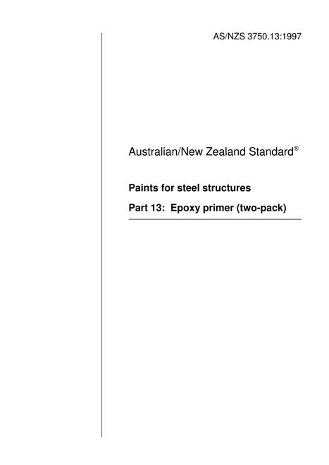 AS/NZS 3750.13:1997
