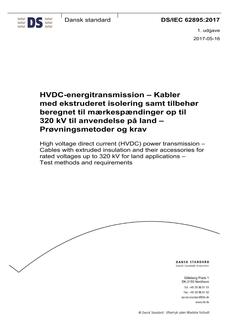 DANSK DS/IEC 62895