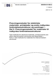 DANSK DS/EN 61189-2