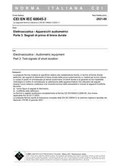 CEI EN IEC 60645-3