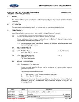 FORD WSB-M4D733-A3