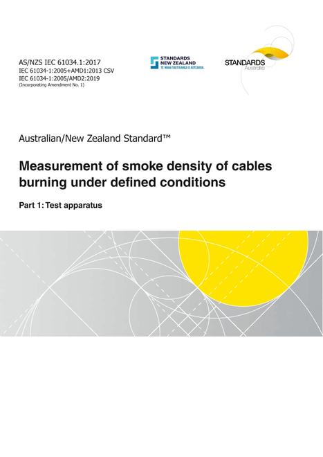 AS/NZS IEC 61034.1:2017