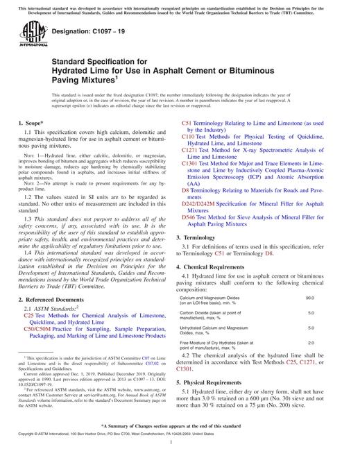 ASTM C1097-19