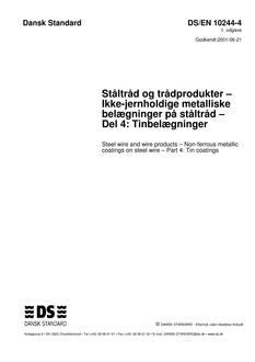 DANSK DS/EN 10244-4