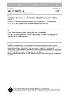 CEI EN 61280-1-3