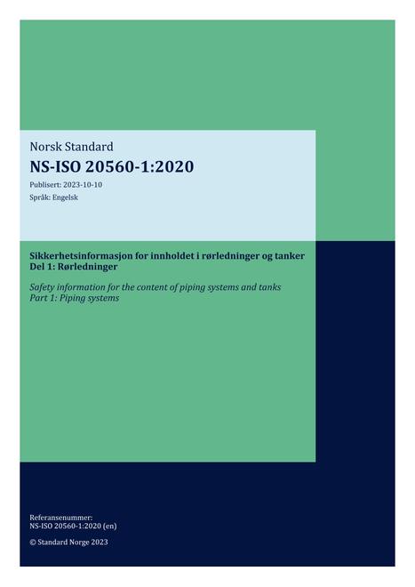 NS-ISO 20560-1:2020