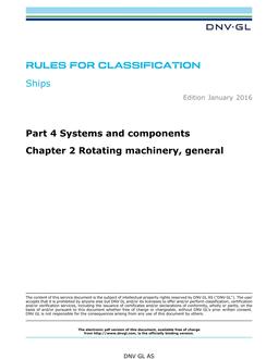 DNV DNVGL-RU-SHIPS PART 4 CHAPTER 2