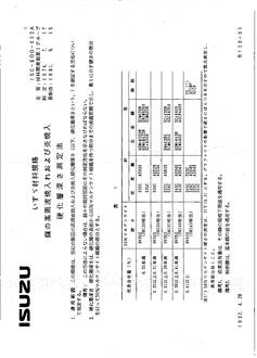 ISUZU ISC-E00-002A