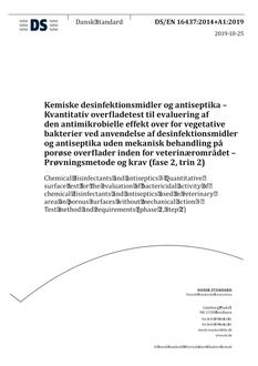 DANSK DS/EN 16437+A1