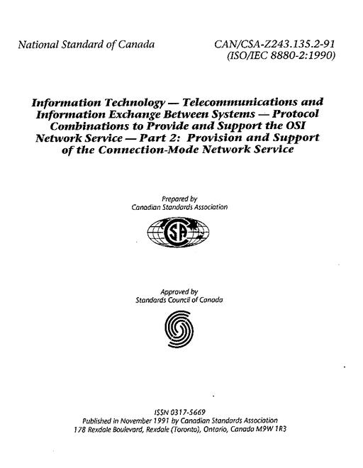 CAN/CSA Z243.135.2-91