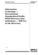 BS ISO/IEC ISP 12073:2000
