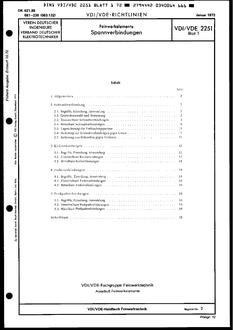 VDI VDI/VDE 2251 BLATT 1