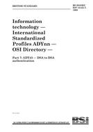 BS ISO/IEC ISP 15125-7:1998