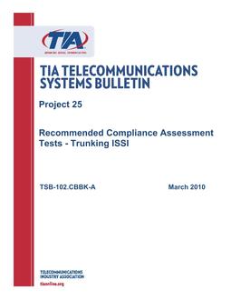 TIA TSB-102.CBBK-A