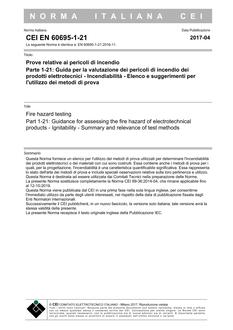 CEI EN 60695-1-21