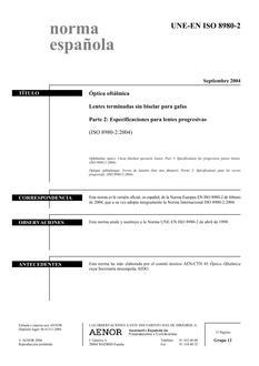 AENOR UNE-EN ISO 8980-2