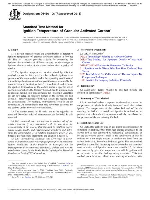 ASTM D3466-06(2018)