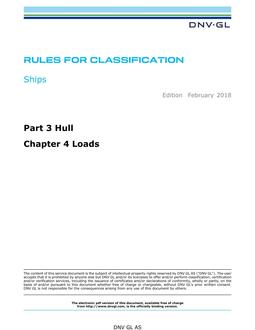 DNV DNVGL-RU-SHIPS PART 3 CHAPTER 4