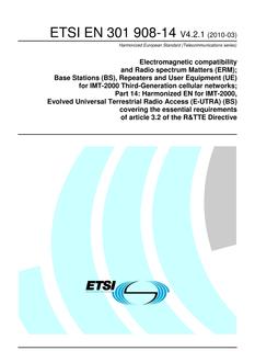 ETSI EN 301 908-14