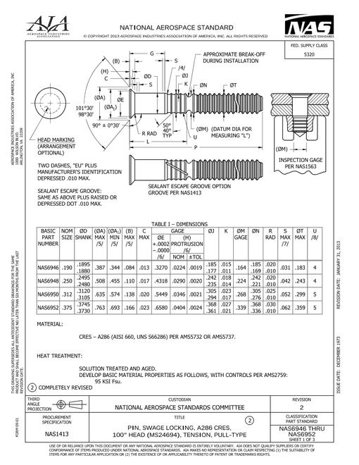 AIA NAS6946-6952