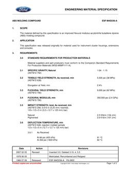 FORD ESF-M4D236-A