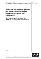 BS ISO/TR 10303-12:1997