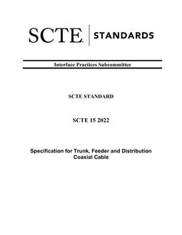 SCTE 15 2022
