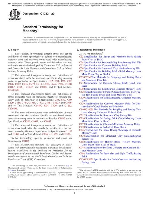 ASTM C1232-20