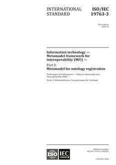 ISO/IEC 19763-3:2020