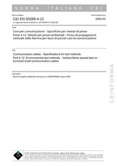 CEI EN 50289-4-12