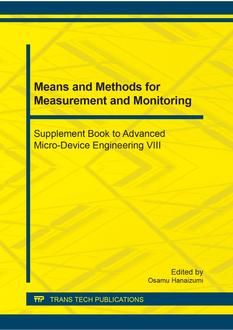 Means and Methods for Measurement and Monitoring - Supplement Book to Advanced Micro-Device Engineering VIII