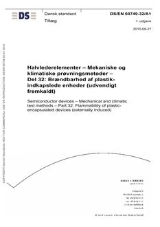 DANSK DS/EN 60749-32/A1