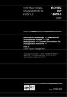 ISO/IEC ISP 12059-5:1995