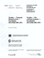 CAN/CGSB 4.175-M91 Part/Partie 5 ISO 8160:1987, IDT (R2013)