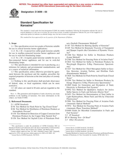 ASTM D3699-03