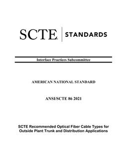 SCTE 86 2021