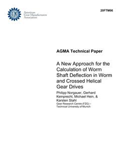 AGMA 20FTM06