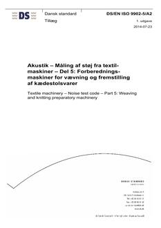 DANSK DS/EN ISO 9902-5