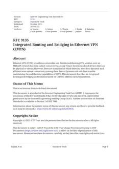 IETF RFC 9135