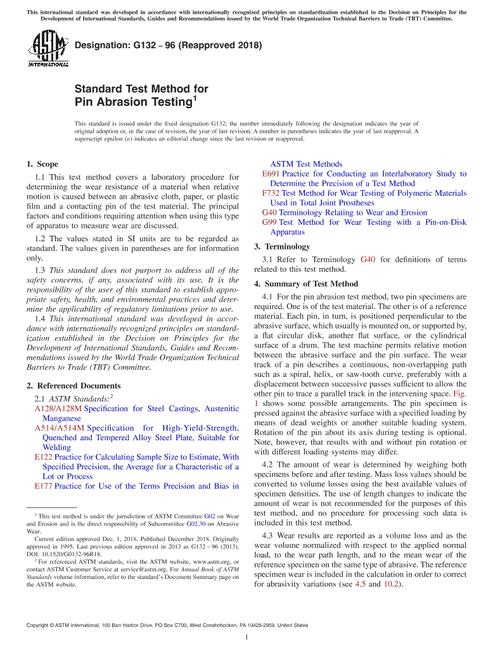 ASTM G132-96(2018)