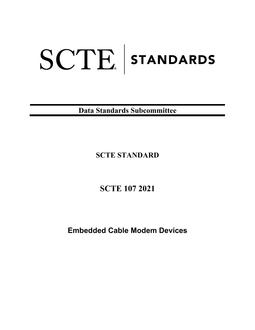 SCTE 107 2021