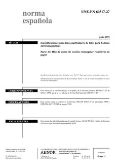 AENOR UNE-EN 60317-27