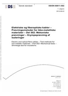 DANSK DS/EN 60811-502