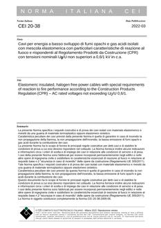 CEI 20-38